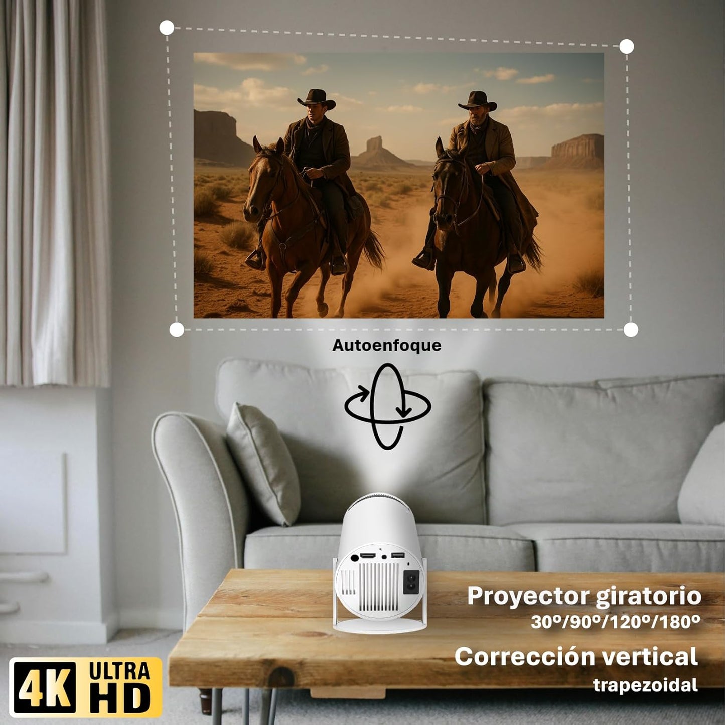 PROYECTOR CON VIDEO JUEGOS