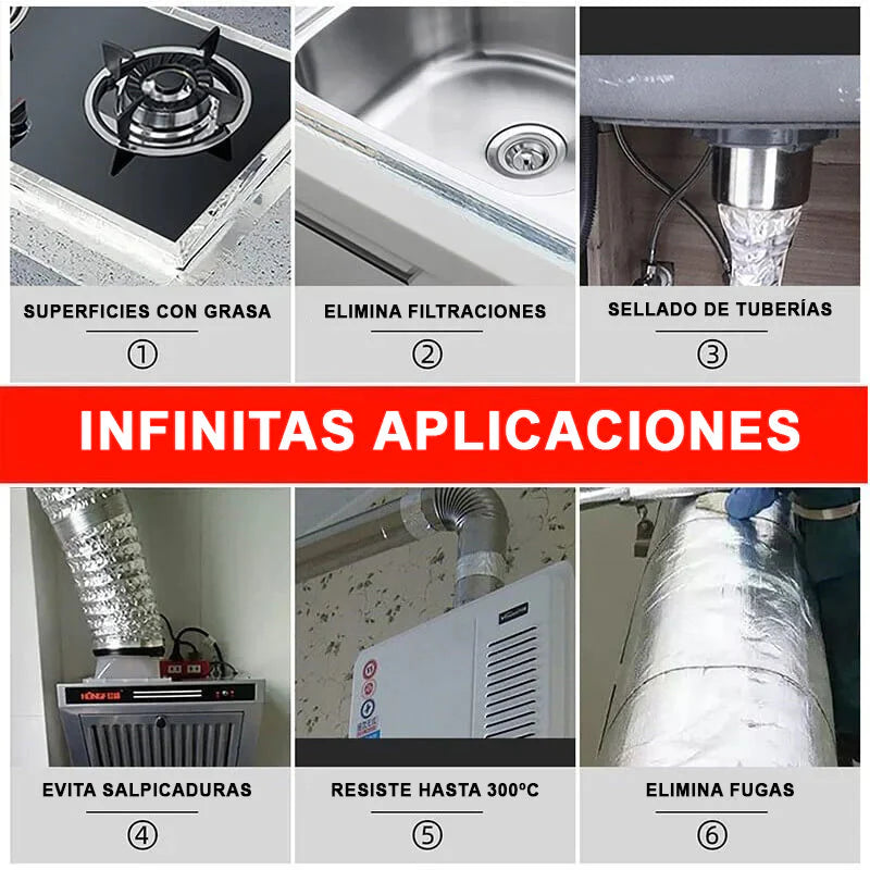 Cinta de Sellado resistente al agua 10cm*5m
