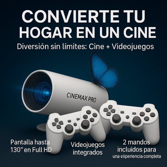 PROYECTOR CON VIDEO JUEGOS