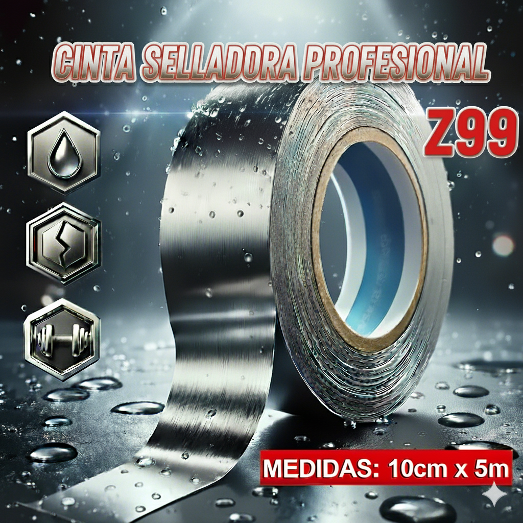 Cinta de Sellado resistente al agua 10cm*5m