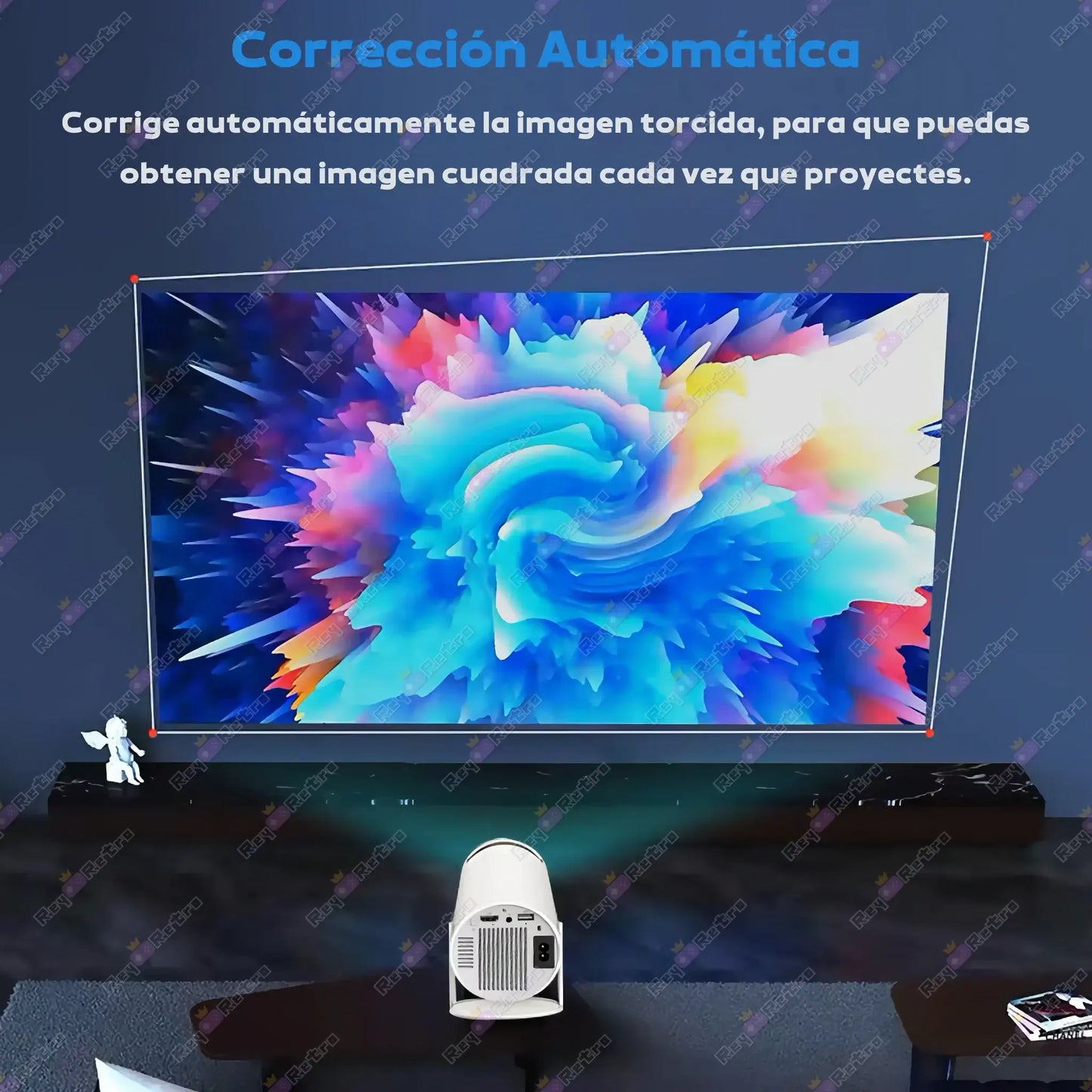 PROYECTOR CON VIDEO JUEGOS
