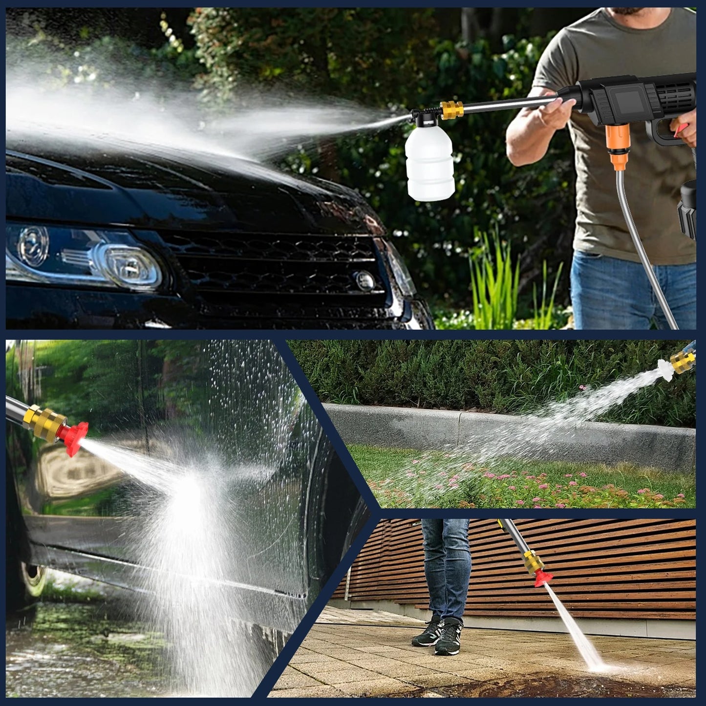 TurboWash™ Pistola de Agua Alta Presión Portable ¡¡LIQUIDACION POR CIERRE!!